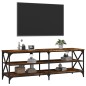 vidaXL TV-Schrank Räuchereiche 140x40x50 cm Holzwerkstoff vidaXL TV-Schrank Räuchereiche 140x40x50 cm Holzwerkstoff