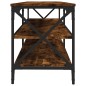 vidaXL TV-Schrank Räuchereiche 140x40x50 cm Holzwerkstoff vidaXL TV-Schrank Räuchereiche 140x40x50 cm Holzwerkstoff