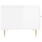 vidaXL Couchtische 2 Stk. Hochglanz-Weiß 50x50x40 cm Holzwerkstoff vidaXL Couchtische 2 Stk. Hochglanz-Weiß 50x50x40 cm Holzwerkstoff