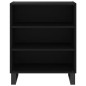 vidaXL Sideboard Schwarz 57x35x70 cm Holzwerkstoff vidaXL Sideboard Schwarz 57x35x70 cm Holzwerkstoff