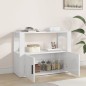 vidaXL Sideboard Hochglanz-Weiß 80x30x60 cm Holzwerkstoff vidaXL Sideboard Hochglanz-Weiß 80x30x60 cm Holzwerkstoff