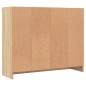 vidaXL Sideboard Sonoma-Eiche 91x28x75 cm Holzwerkstoff vidaXL Sideboard Sonoma-Eiche 91x28x75 cm Holzwerkstoff