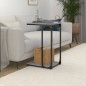 vidaXL Beistelltisch Grau Sonoma 40x30x60 cm Holzwerkstoff vidaXL Beistelltisch Grau Sonoma 40x30x60 cm Holzwerkstoff