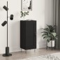 vidaXL Sideboard Schwarz 34,5x34x90 cm Holzwerkstoff vidaXL Sideboard Schwarz 34,5x34x90 cm Holzwerkstoff