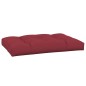 Palettenkissen Weinrot 120x80x12 cm Stoff Palettenkissen Weinrot 120x80x12 cm Stoff