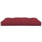 Palettenkissen Weinrot 120x80x12 cm Stoff Palettenkissen Weinrot 120x80x12 cm Stoff