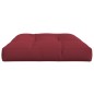 Palettenkissen Weinrot 120x80x12 cm Stoff Palettenkissen Weinrot 120x80x12 cm Stoff
