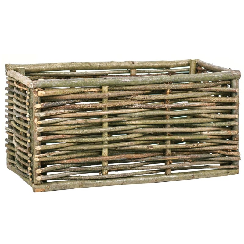 vidaXL Garten-Hochbeet 80x40x40 cm Haselnussholz vidaXL Garten-Hochbeet 80x40x40 cm Haselnussholz