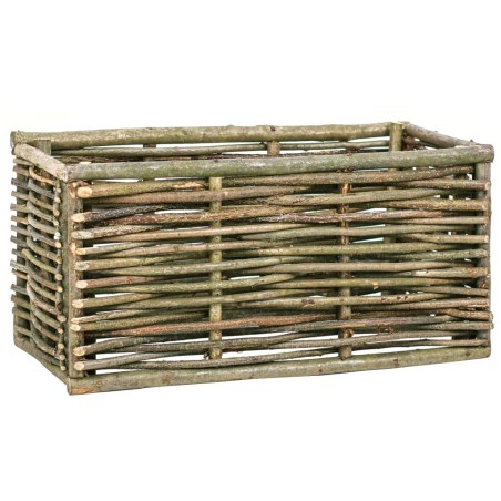 vidaXL Garten-Hochbeet 80x40x40 cm Haselnussholz