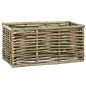 vidaXL Garten-Hochbeet 80x40x40 cm Haselnussholz vidaXL Garten-Hochbeet 80x40x40 cm Haselnussholz