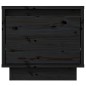vidaXL Nachttische 2 Stk. Schwarz 35x34x32 cm Massivholz Kiefer vidaXL Nachttische 2 Stk. Schwarz 35x34x32 cm Massivholz Kiefer