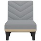 Chaiselongue Hellgrau Stoff Chaiselongue Hellgrau Stoff