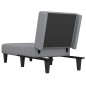 Chaiselongue Hellgrau Stoff Chaiselongue Hellgrau Stoff