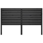 vidaXL Kopfteil Schwarz 126x4x100 cm Massivholz Kiefer vidaXL Kopfteil Schwarz 126x4x100 cm Massivholz Kiefer