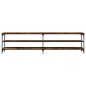 vidaXL TV-Schrank Räuchereiche 200x30x50 cm Holzwerkstoff und Metall vidaXL TV-Schrank Räuchereiche 200x30x50 cm Holzwerkstoff und Metall
