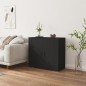 vidaXL Sideboard Schwarz 80x33x70 cm Holzwerkstoff vidaXL Sideboard Schwarz 80x33x70 cm Holzwerkstoff