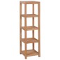 vidaXL Badezimmerregal mit 4 Etagen Teakholz Massiv 42x42x165 cm vidaXL Badezimmerregal mit 4 Etagen Teakholz Massiv 42x42x165 cm