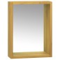 vidaXL Spiegelschrank 30x10x40 cm Massivholz Teak vidaXL Spiegelschrank 30x10x40 cm Massivholz Teak