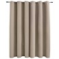 vidaXL Verdunkelungsvorhang mit Metallösen Beige 290 x 245 cm vidaXL Verdunkelungsvorhang mit Metallösen Beige 290 x 245 cm