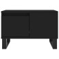 vidaXL Couchtisch Schwarz 55x55x36,5 cm Holzwerkstoff vidaXL Couchtisch Schwarz 55x55x36,5 cm Holzwerkstoff