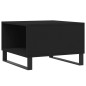 vidaXL Couchtisch Schwarz 55x55x36,5 cm Holzwerkstoff vidaXL Couchtisch Schwarz 55x55x36,5 cm Holzwerkstoff