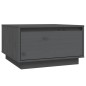 vidaXL Couchtisch Grau 55x56x32 cm Massivholz Kiefer vidaXL Couchtisch Grau 55x56x32 cm Massivholz Kiefer