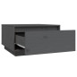vidaXL Couchtisch Grau 55x56x32 cm Massivholz Kiefer vidaXL Couchtisch Grau 55x56x32 cm Massivholz Kiefer