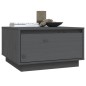 vidaXL Couchtisch Grau 55x56x32 cm Massivholz Kiefer vidaXL Couchtisch Grau 55x56x32 cm Massivholz Kiefer