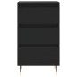 vidaXL Sideboard Schwarz 40x35x70 cm Holzwerkstoff vidaXL Sideboard Schwarz 40x35x70 cm Holzwerkstoff