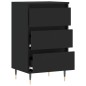 vidaXL Sideboard Schwarz 40x35x70 cm Holzwerkstoff vidaXL Sideboard Schwarz 40x35x70 cm Holzwerkstoff