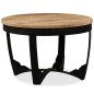 vidaXL Beistelltisch Raues Mangoholz Massiv 60 x 40 cm vidaXL Beistelltisch Raues Mangoholz Massiv 60 x 40 cm