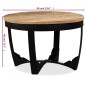 vidaXL Beistelltisch Raues Mangoholz Massiv 60 x 40 cm vidaXL Beistelltisch Raues Mangoholz Massiv 60 x 40 cm