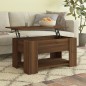 vidaXL Couchtisch Braun Eichen-Optik 79x49x41 cm Holzwerkstoff