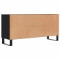 vidaXL TV-Schrank Schwarz 103,5x30x50 cm Holzwerkstoff vidaXL TV-Schrank Schwarz 103,5x30x50 cm Holzwerkstoff