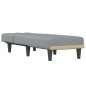 Chaiselongue Hellgrau Stoff Chaiselongue Hellgrau Stoff