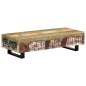 vidaXL Couchtisch 120x50x30 cm Massives Altholz und Stahl vidaXL Couchtisch 120x50x30 cm Massives Altholz und Stahl