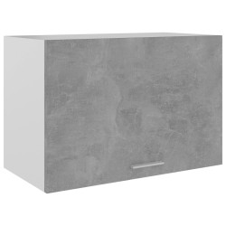 vidaXL Hängeschrank Betongrau 60x31x40 cm Holzwerkstoff