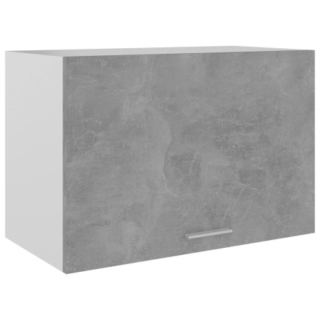 vidaXL Hängeschrank Betongrau 60x31x40 cm Holzwerkstoff