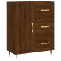Highboard Braun Eichen-Optik 69,5x34x180 cm Holzwerkstoff Highboard Braun Eichen-Optik 69,5x34x180 cm Holzwerkstoff