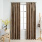 vidaXL Verdunkelungsvorhänge mit Haken 2 Stk. Samt Beige 140x175cm vidaXL Verdunkelungsvorhänge mit Haken 2 Stk. Samt Beige 140x175cm