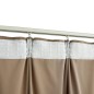 vidaXL Verdunkelungsvorhänge mit Haken 2 Stk. Samt Beige 140x175cm vidaXL Verdunkelungsvorhänge mit Haken 2 Stk. Samt Beige 140x175cm