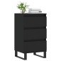 vidaXL Sideboard Schwarz 40x35x70 cm Holzwerkstoff vidaXL Sideboard Schwarz 40x35x70 cm Holzwerkstoff