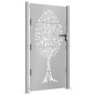 vidaXL Gartentor 105x180 cm Cortenstahl Baum-Design vidaXL Gartentor 105x180 cm Cortenstahl Baum-Design