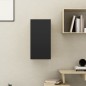 vidaXL TV-Schrank Schwarz 30,5x30x60 cm Holzwerkstoff vidaXL TV-Schrank Schwarz 30,5x30x60 cm Holzwerkstoff