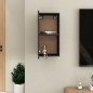 vidaXL TV-Schrank Schwarz 30,5x30x60 cm Holzwerkstoff vidaXL TV-Schrank Schwarz 30,5x30x60 cm Holzwerkstoff