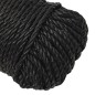 vidaXL Arbeitsseil Schwarz 6 mm 50 m Polypropylen vidaXL Arbeitsseil Schwarz 6 mm 50 m Polypropylen