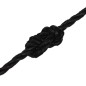 vidaXL Arbeitsseil Schwarz 6 mm 50 m Polypropylen vidaXL Arbeitsseil Schwarz 6 mm 50 m Polypropylen
