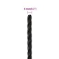 vidaXL Arbeitsseil Schwarz 6 mm 50 m Polypropylen vidaXL Arbeitsseil Schwarz 6 mm 50 m Polypropylen