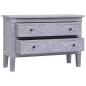 vidaXL Sideboard mit 2 Schubladen 90 x 30 x 60 cm Massivholz Mahagoni vidaXL Sideboard mit 2 Schubladen 90 x 30 x 60 cm Massivholz Mahagoni