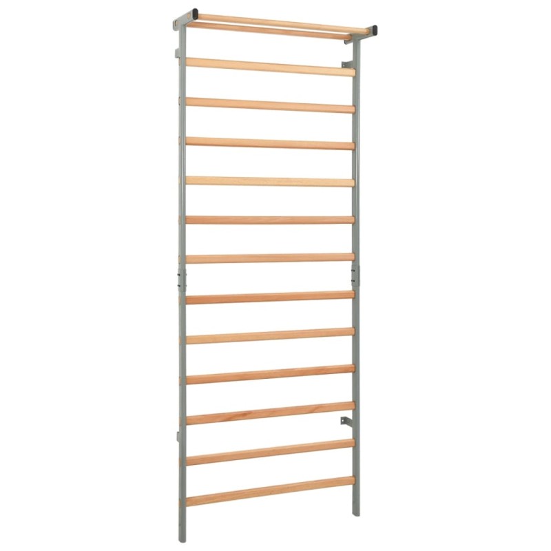 vidaXL Sprossenwand Indoor 90x30x236 cm vidaXL Sprossenwand Indoor 90x30x236 cm